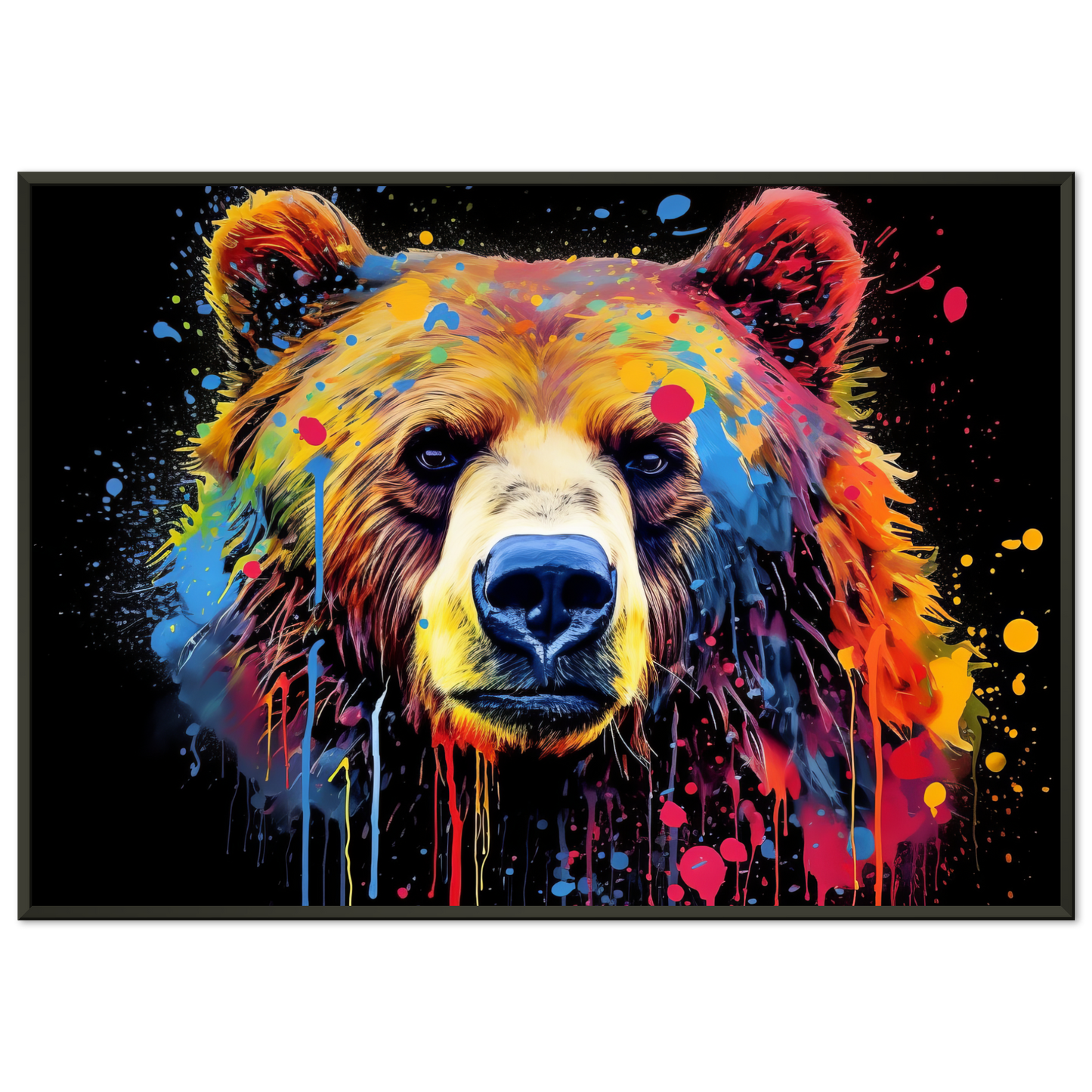 Bear bears pop art (WILD58)