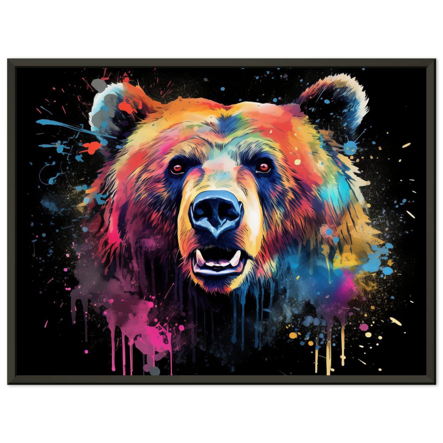 Bear bears pop art (WILD59)