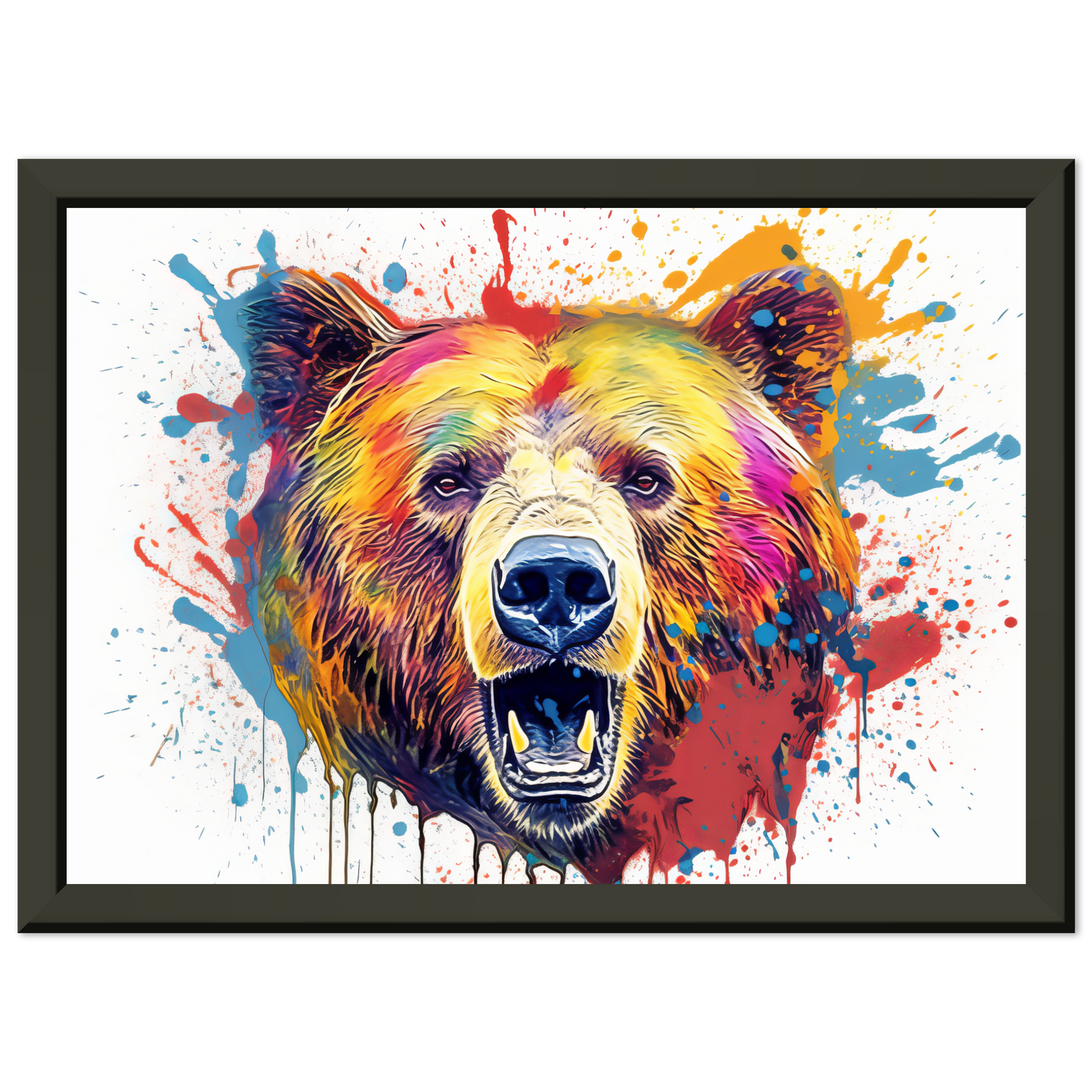 Bear bears pop art (WILD63)