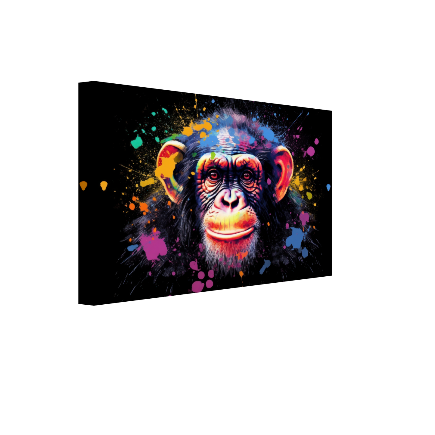Chimpanzee monkey pop art (WILD71)