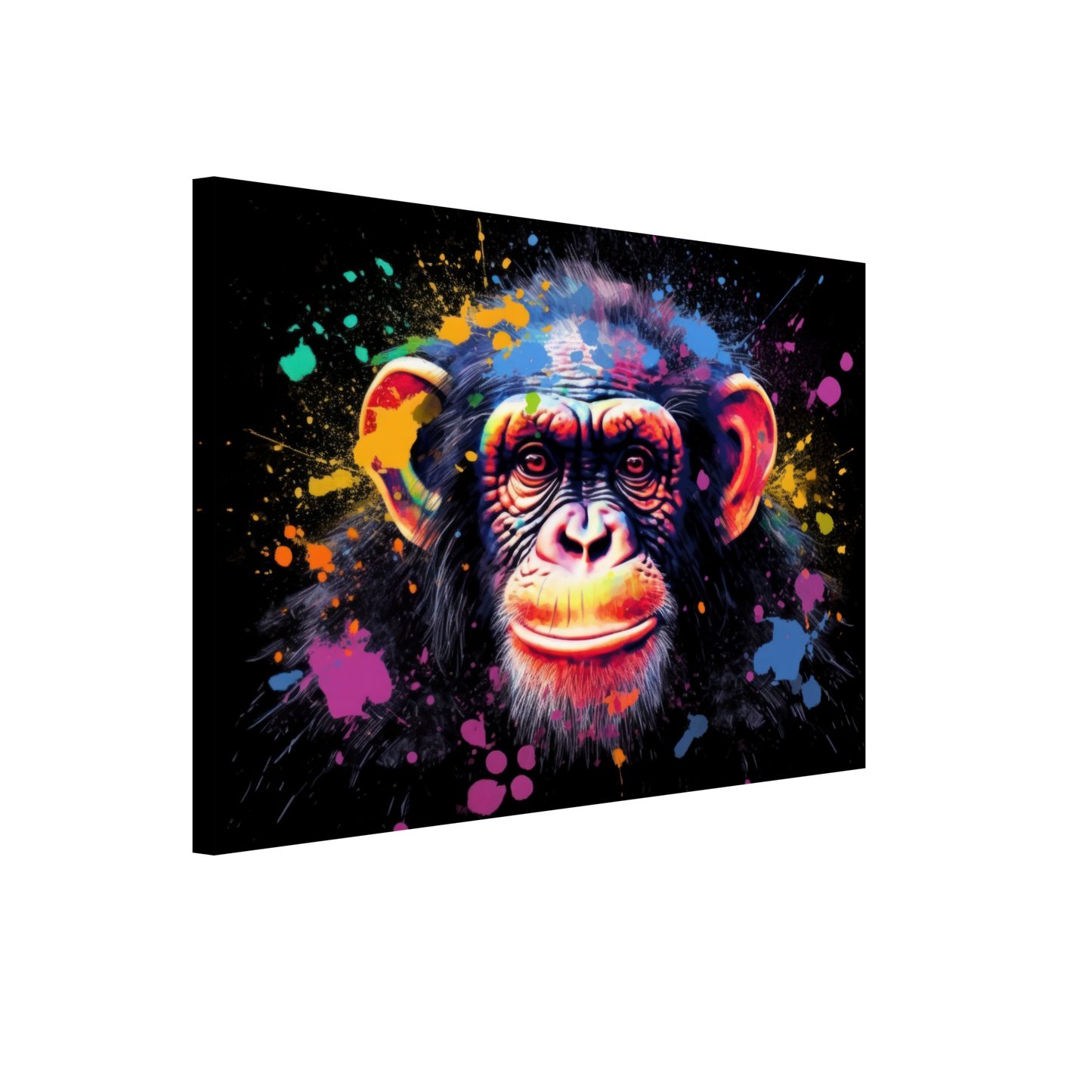 Chimpanzee monkey pop art (WILD71)