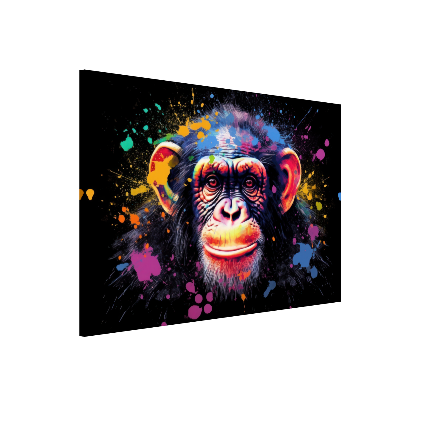 Chimpanzee monkey pop art (WILD71)