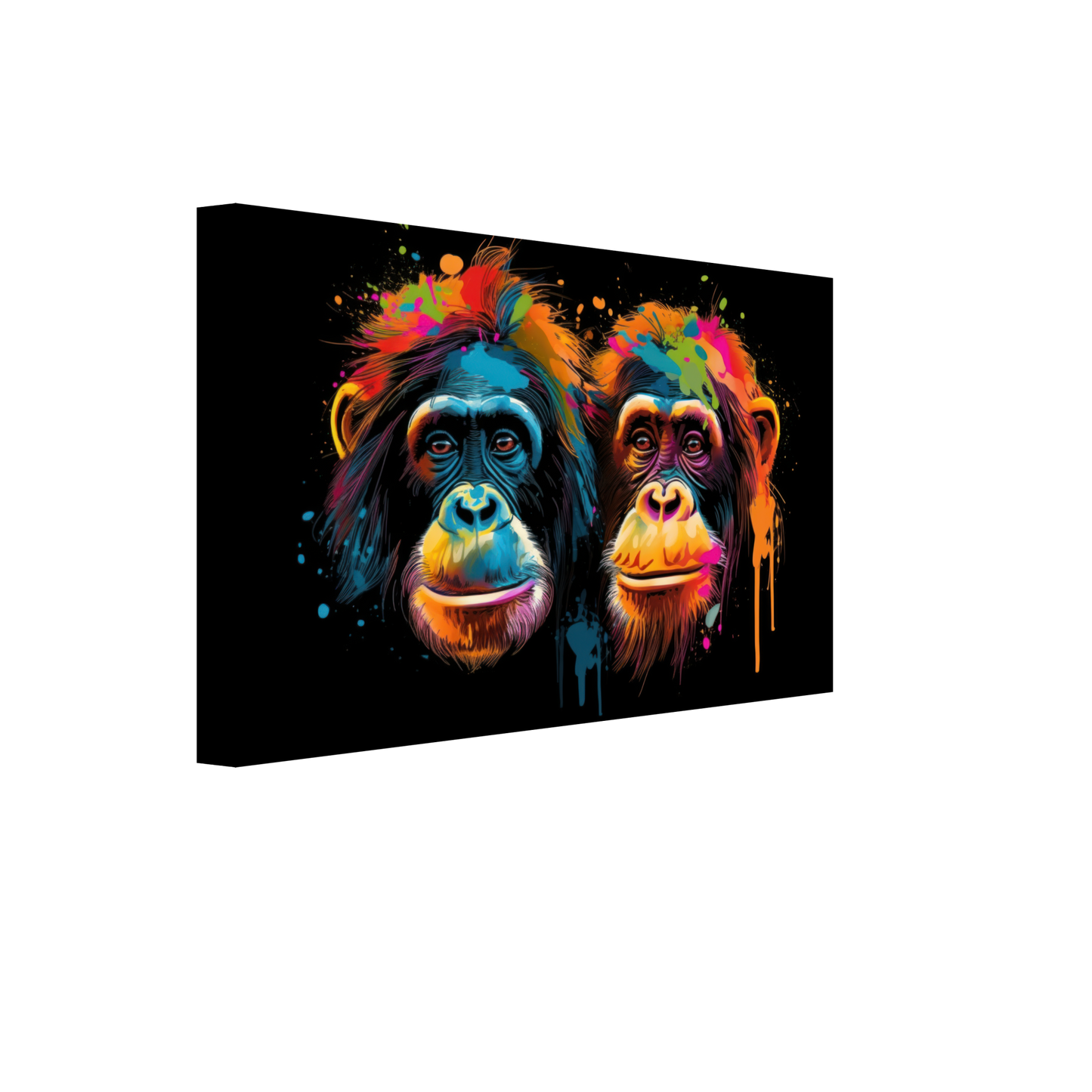 Orang Utan Affe Pop-Art (WILD73)