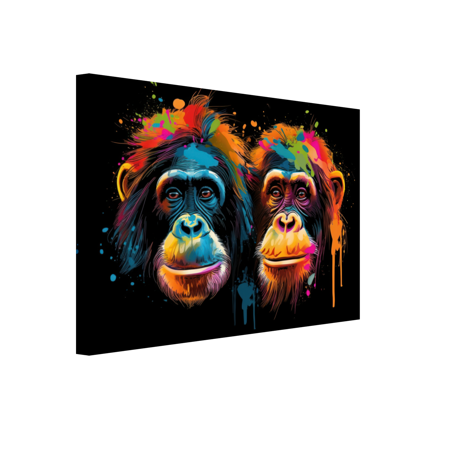 Orang Utan Affe Pop-Art (WILD73)