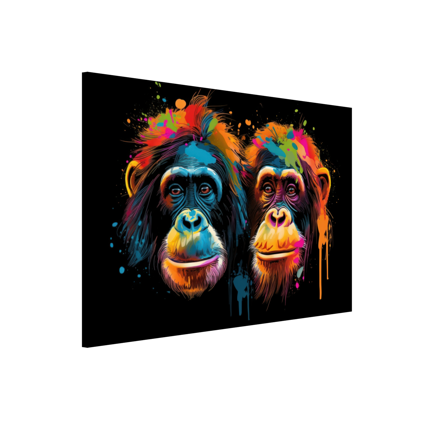 Orang Utan Affe Pop-Art (WILD73)