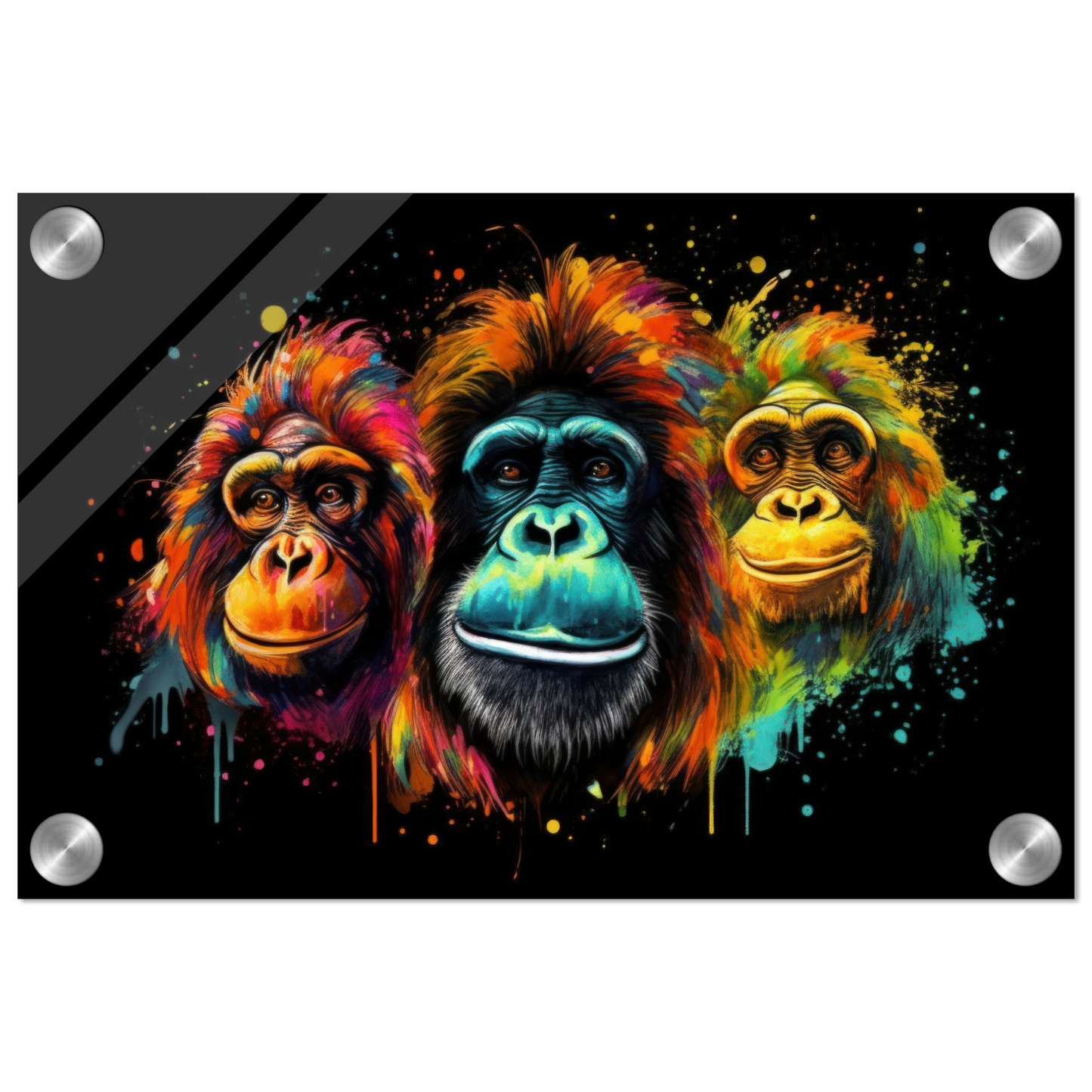 Orang Utan Monkey Pop Art (WILD75)
