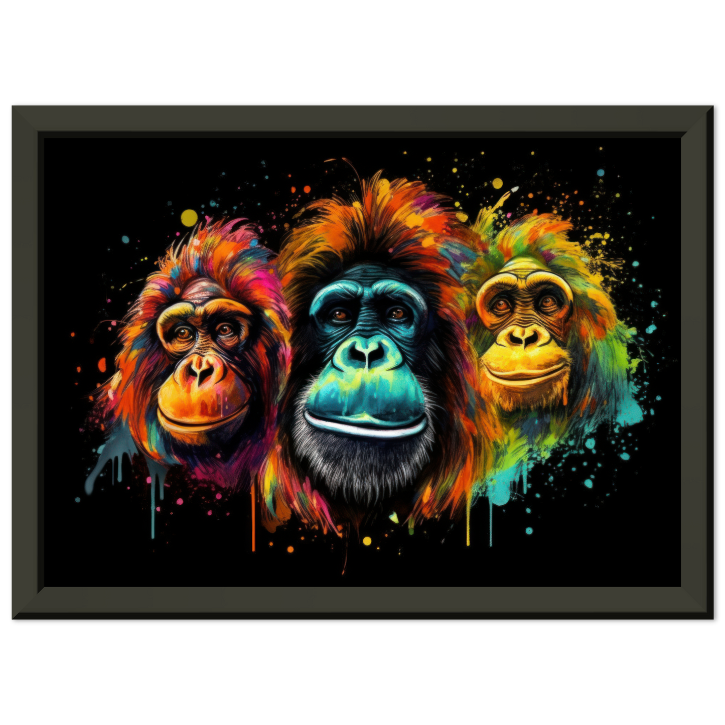 Orang Utan Monkey Pop Art (WILD75)