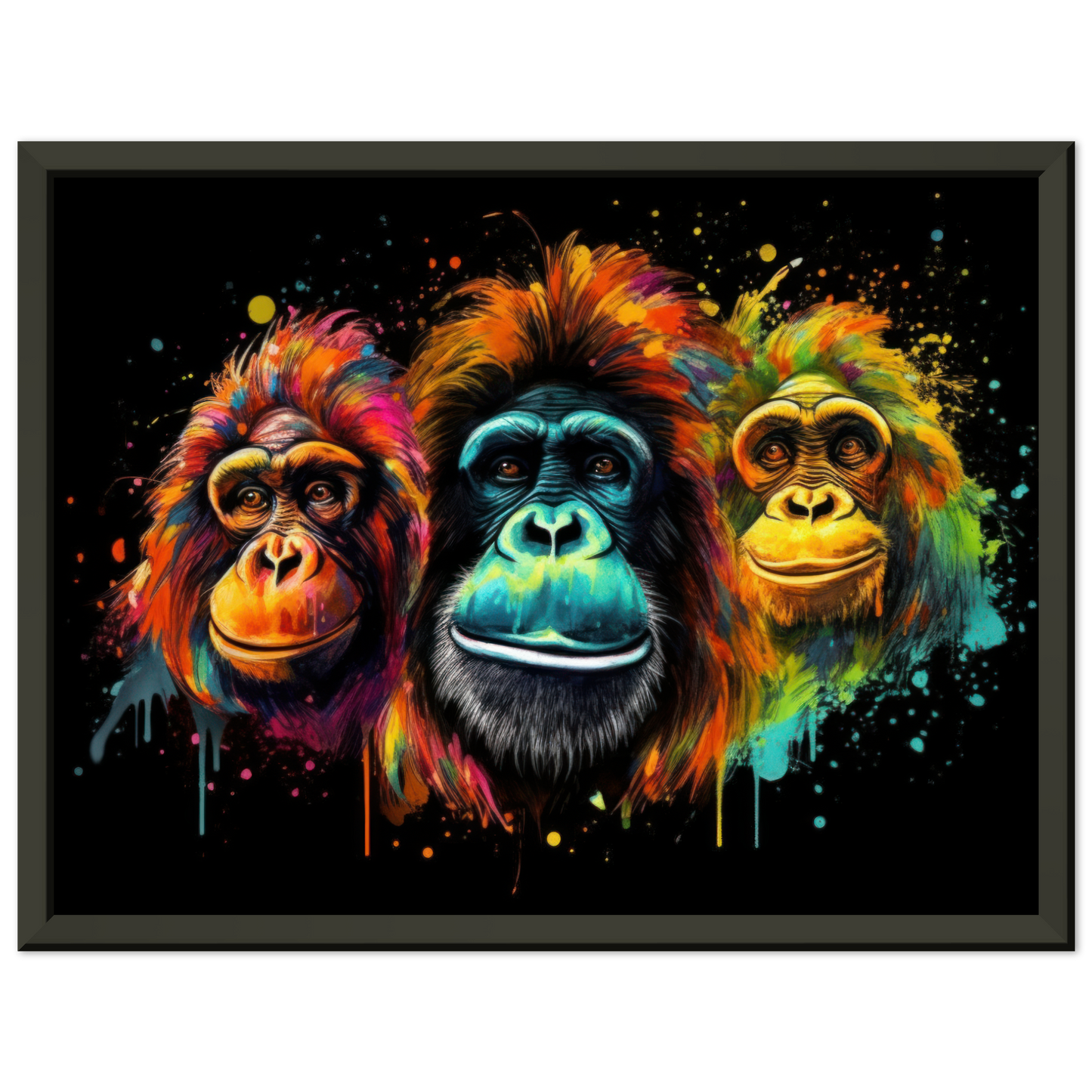 Orang Utan Monkey Pop Art (WILD75)