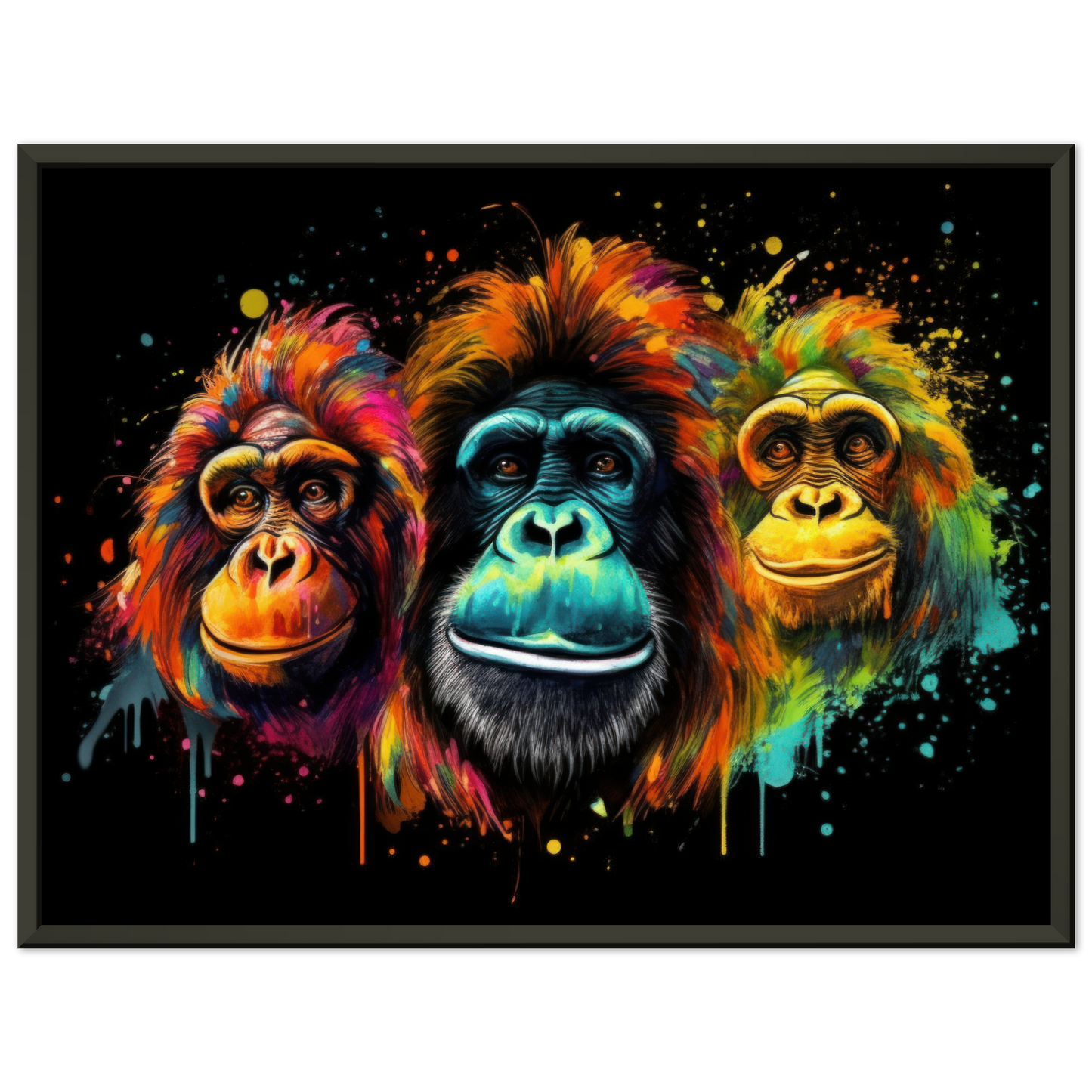 Orang Utan Monkey Pop Art (WILD75)