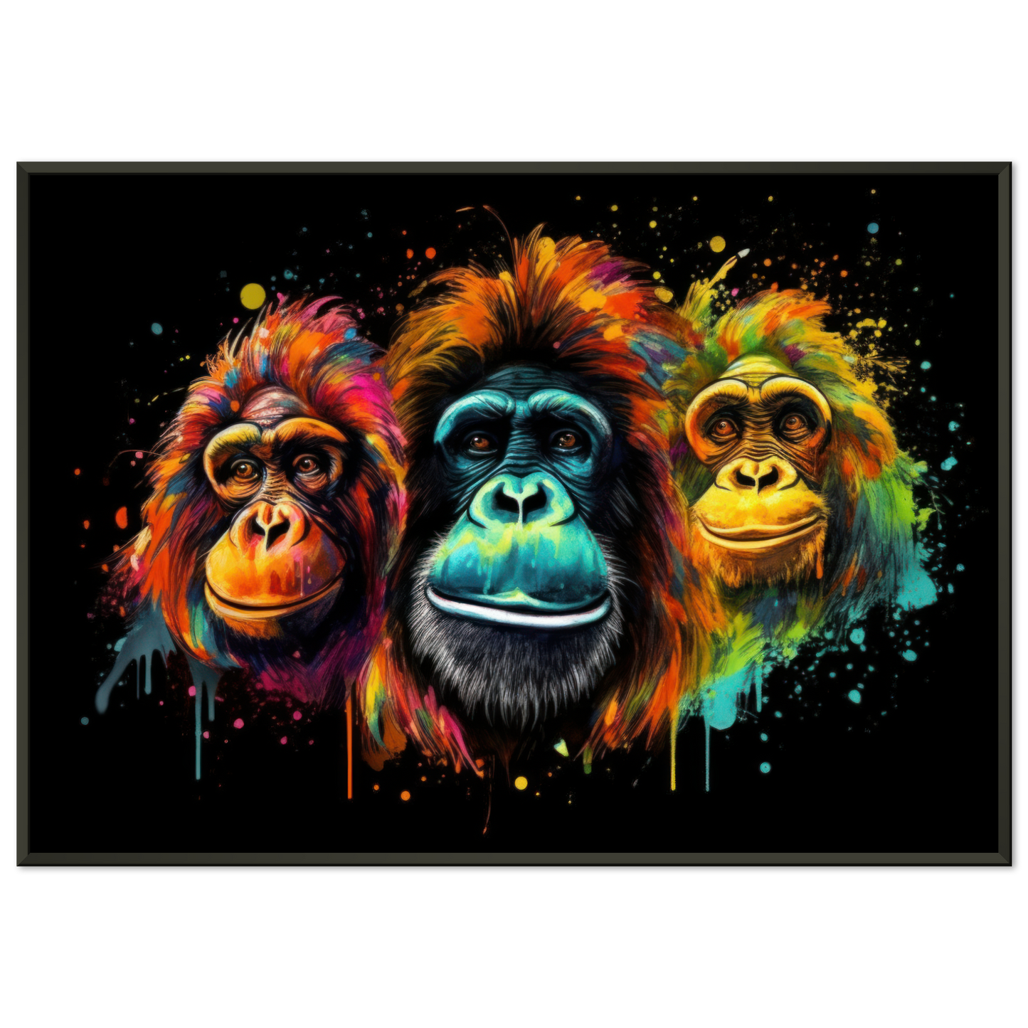 Orang Utan Monkey Pop Art (WILD75)