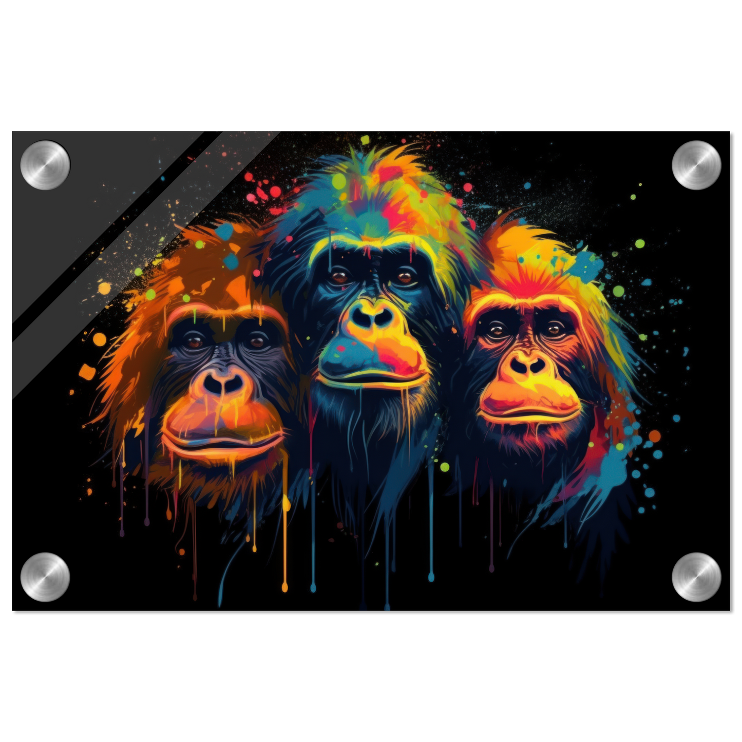 Orang Utan Affe Pop-Art (WILD76)