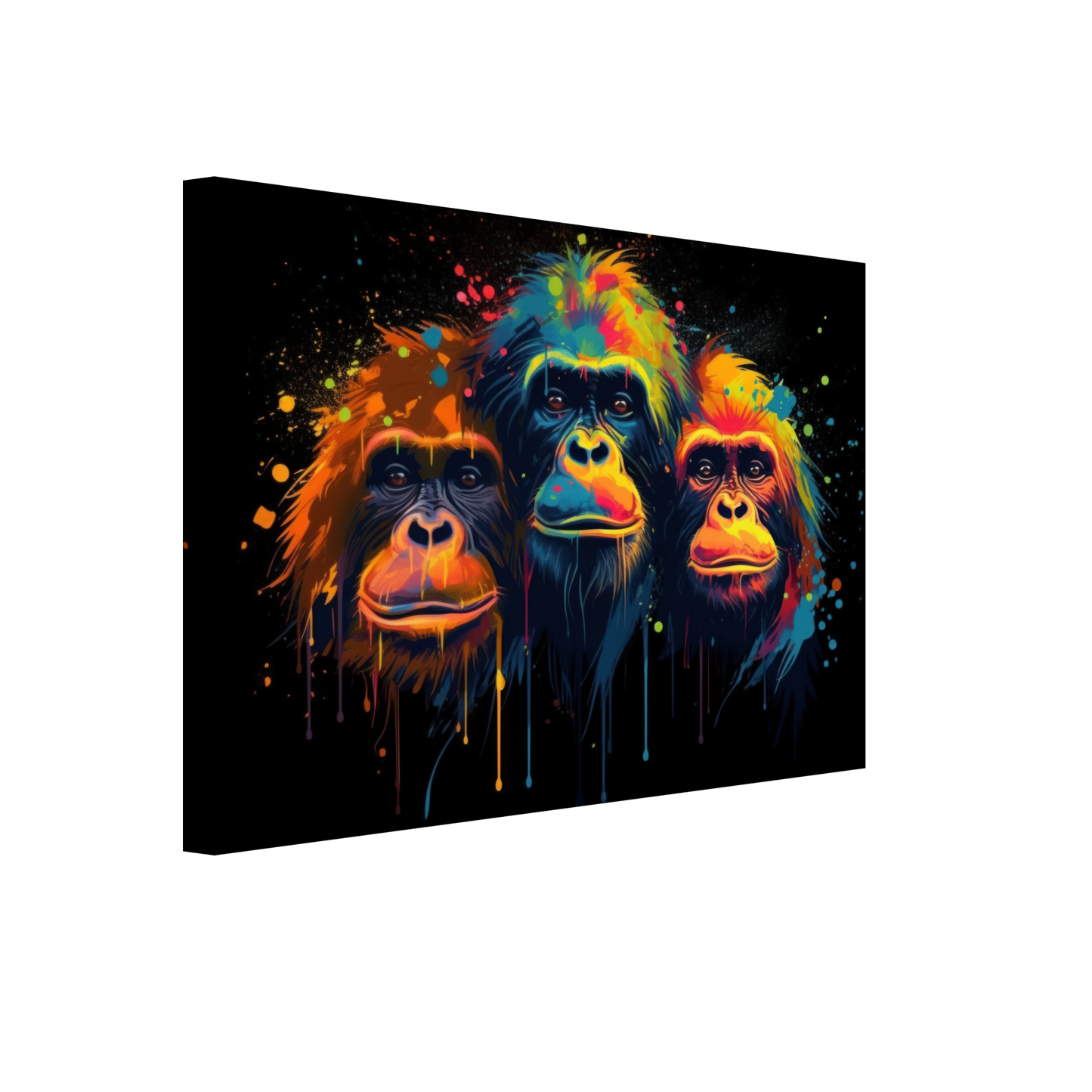 Orang Utan Affe Pop-Art (WILD76)