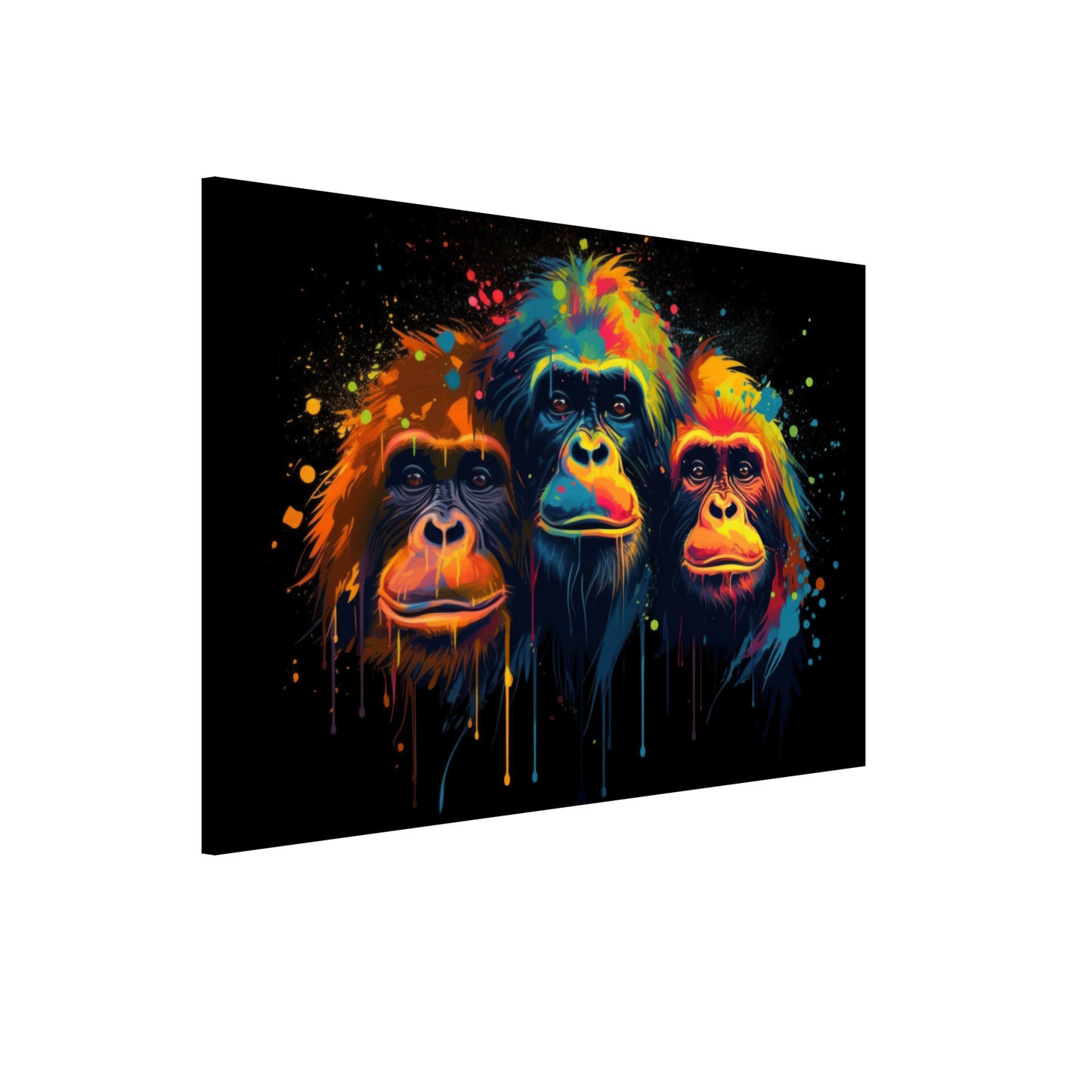 Orang Utan Affe Pop-Art (WILD76)