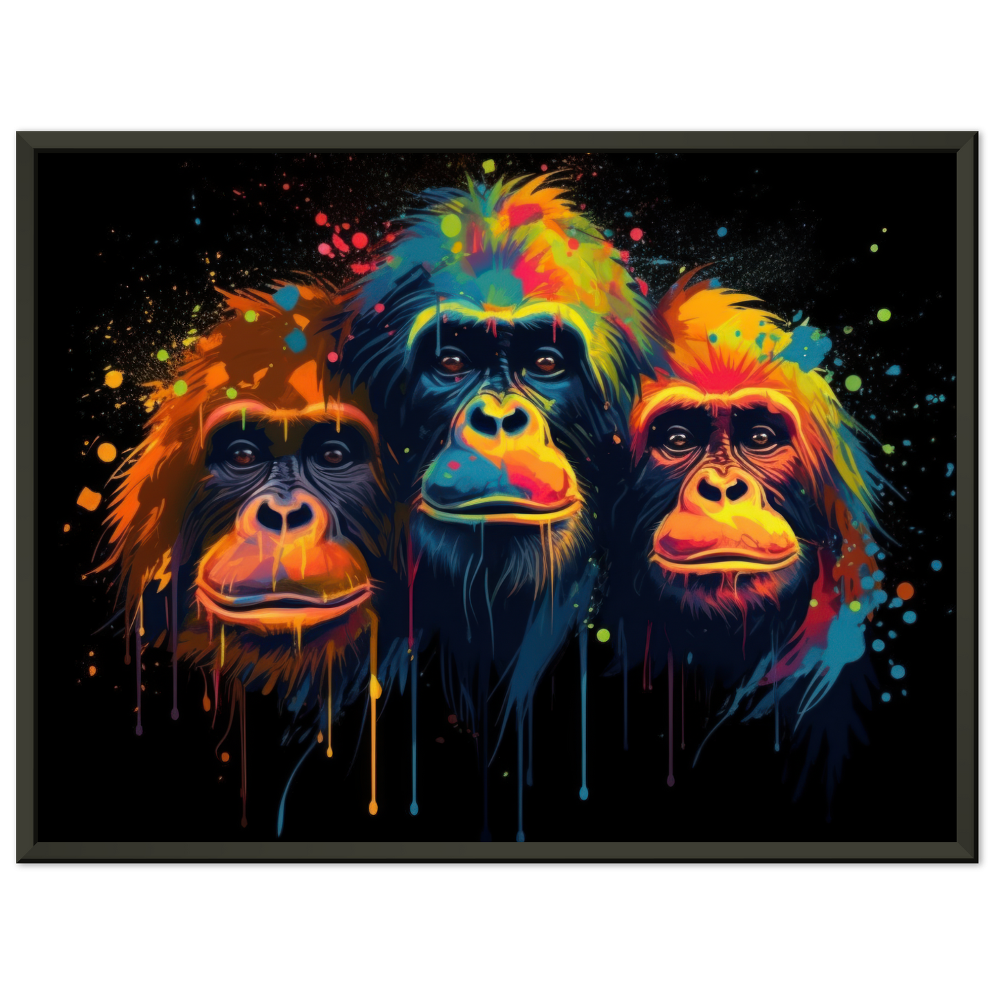 Orang Utan Affe Pop-Art (WILD76)