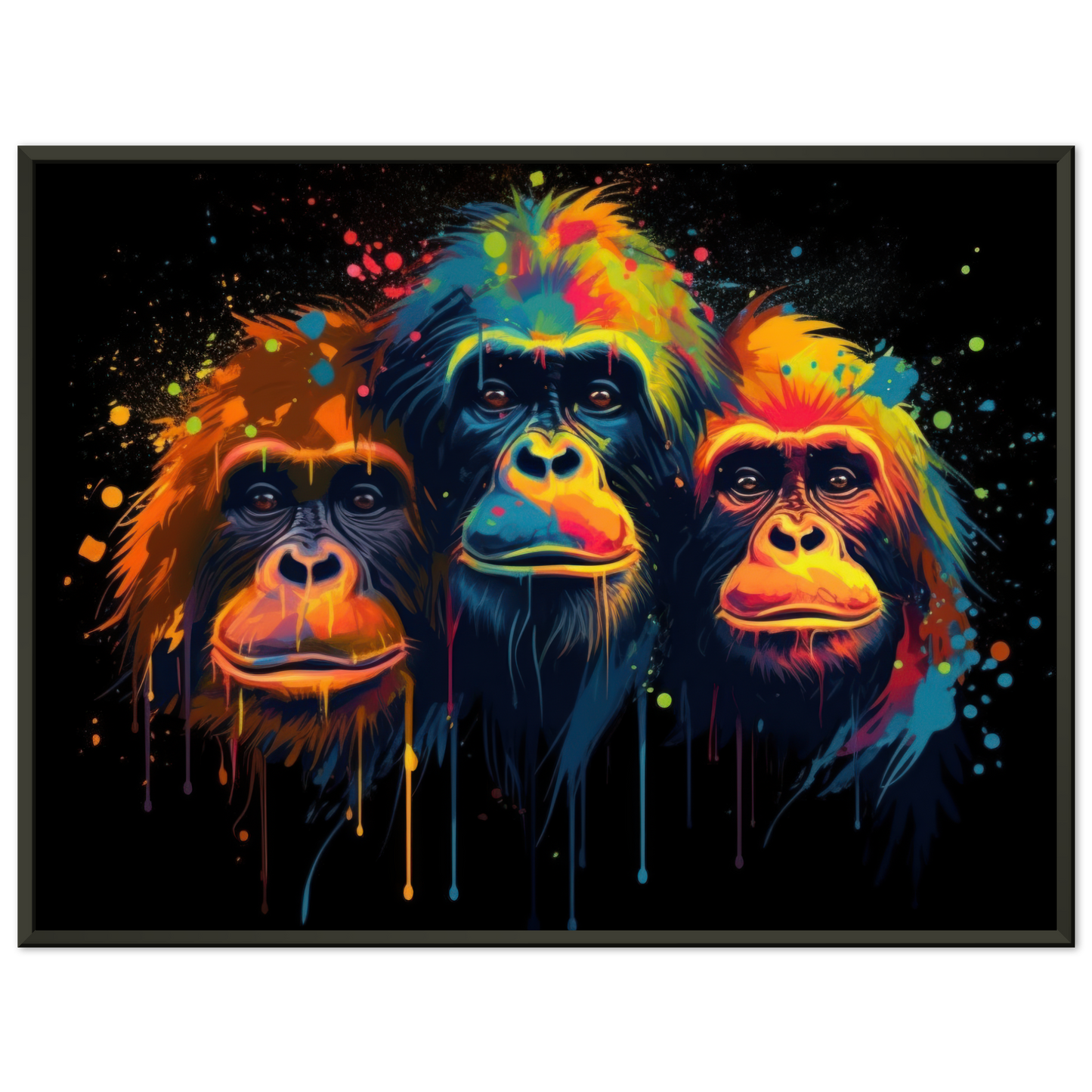 Orang Utan Affe Pop-Art (WILD76)