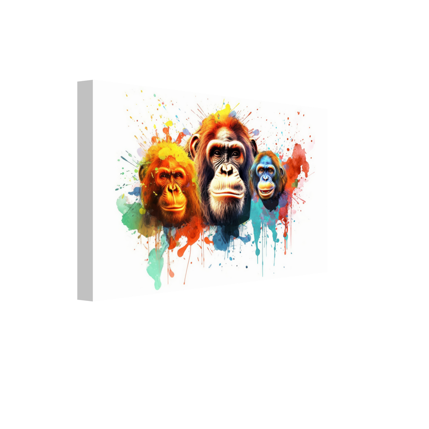 Orang Utan Affe Pop-Art (WILD78)