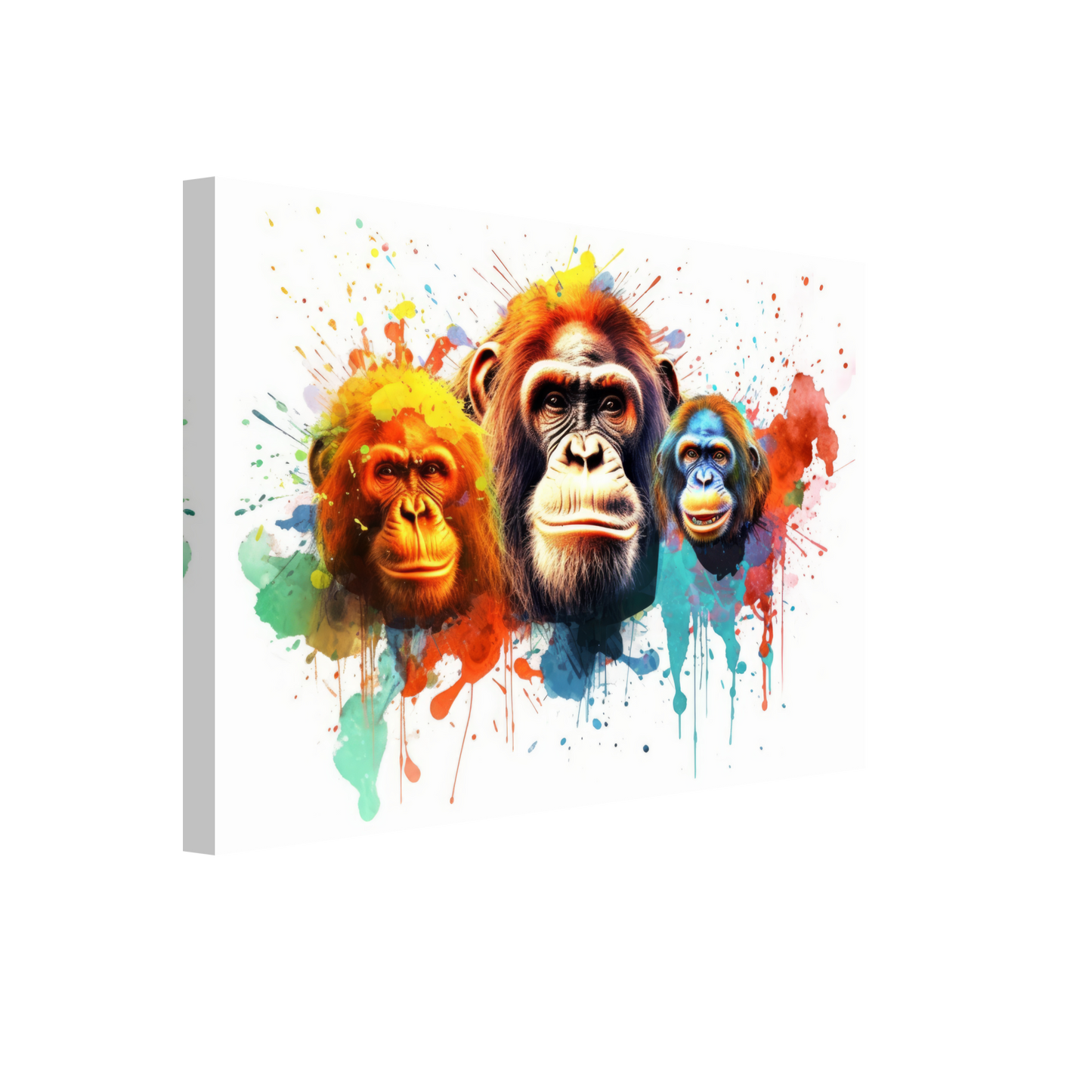 Orang Utan Affe Pop-Art (WILD78)