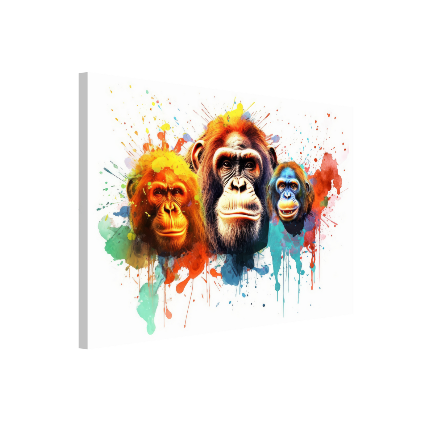 Orang Utan Affe Pop-Art (WILD78)