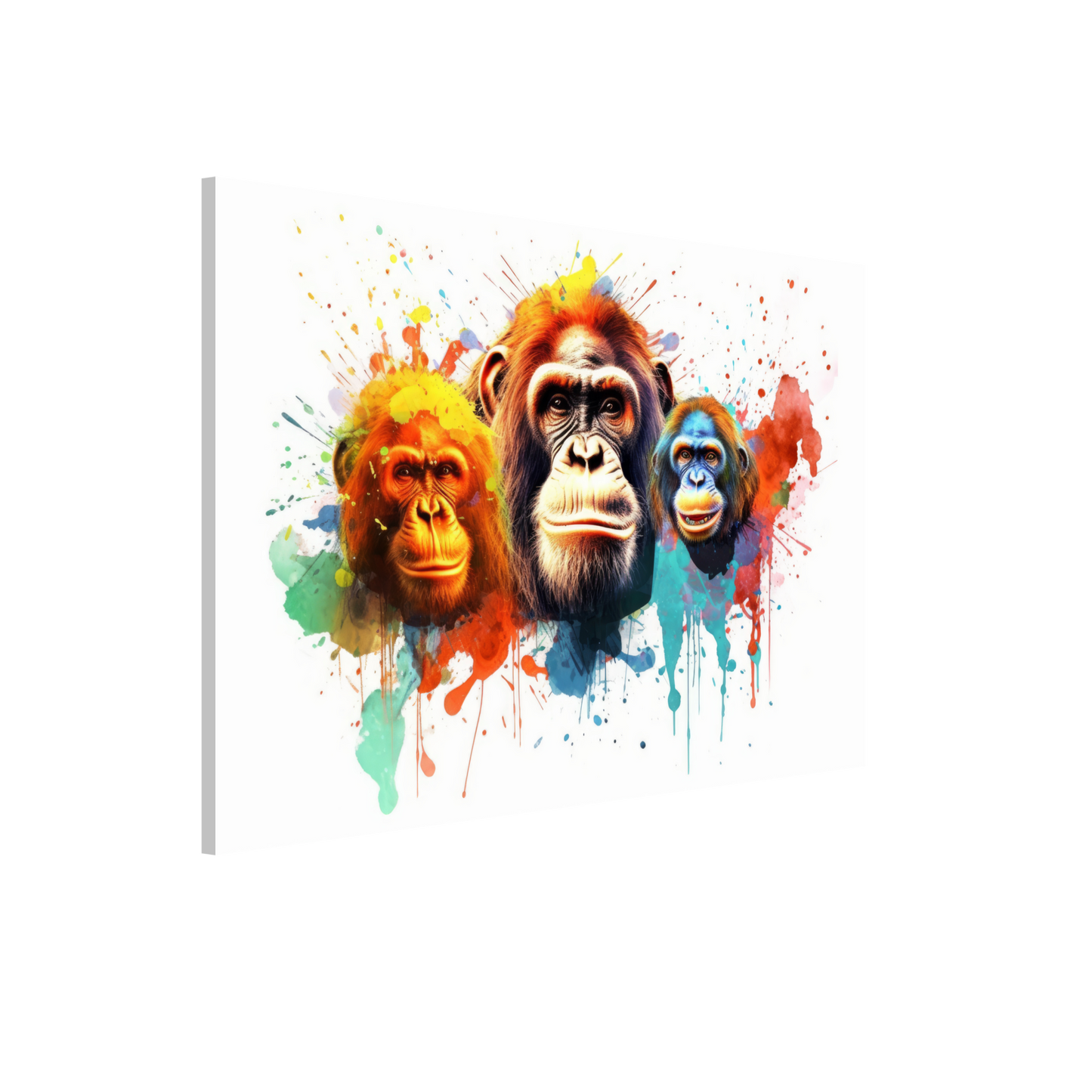 Orang Utan Affe Pop-Art (WILD78)