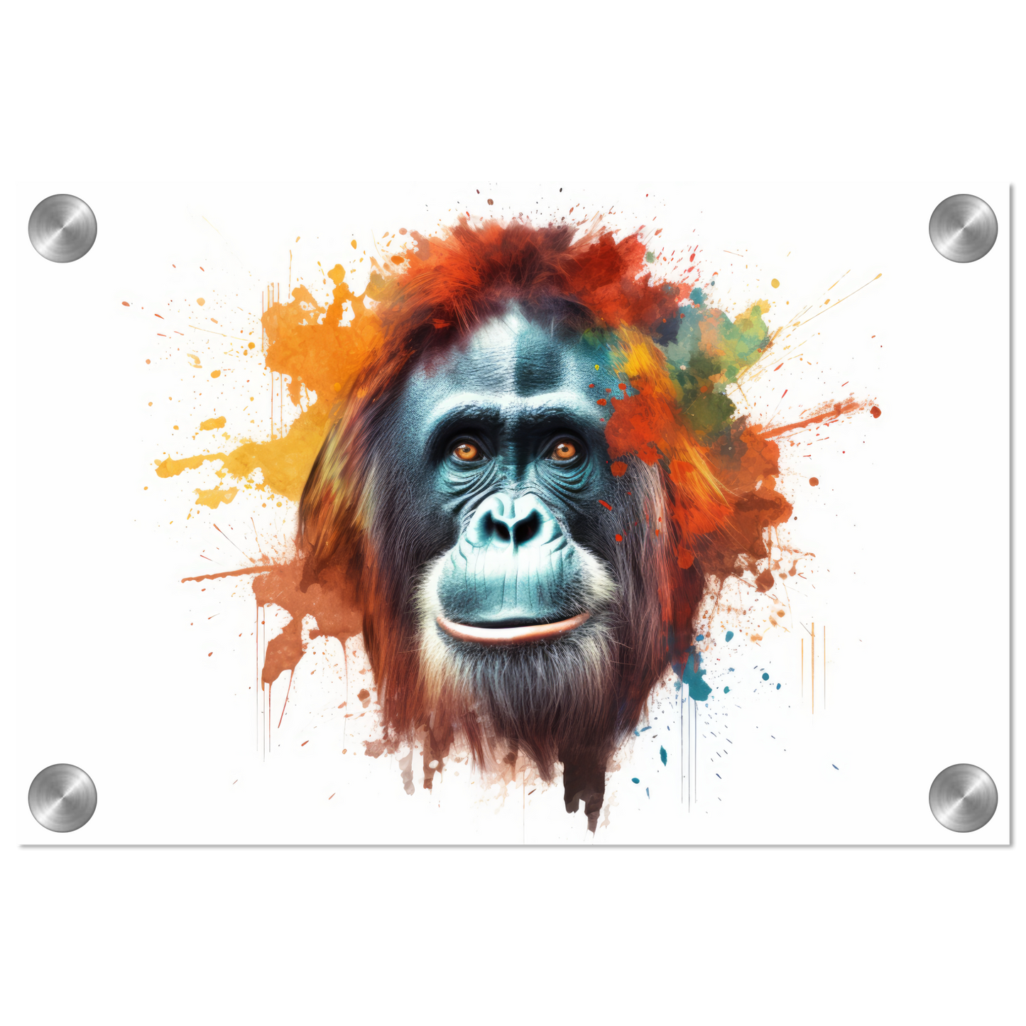 Orang Utan Affe Pop-Art (WILD79)
