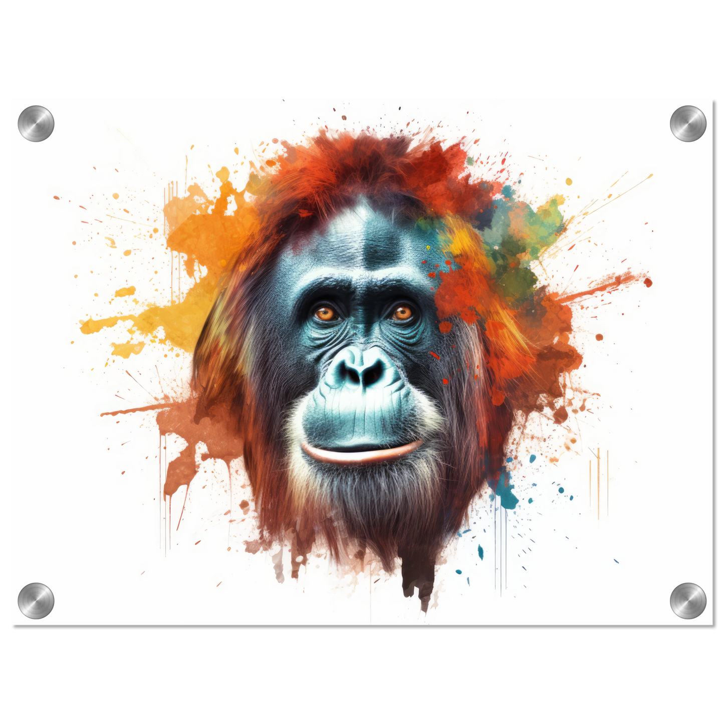Orang Utan Affe Pop-Art (WILD79)