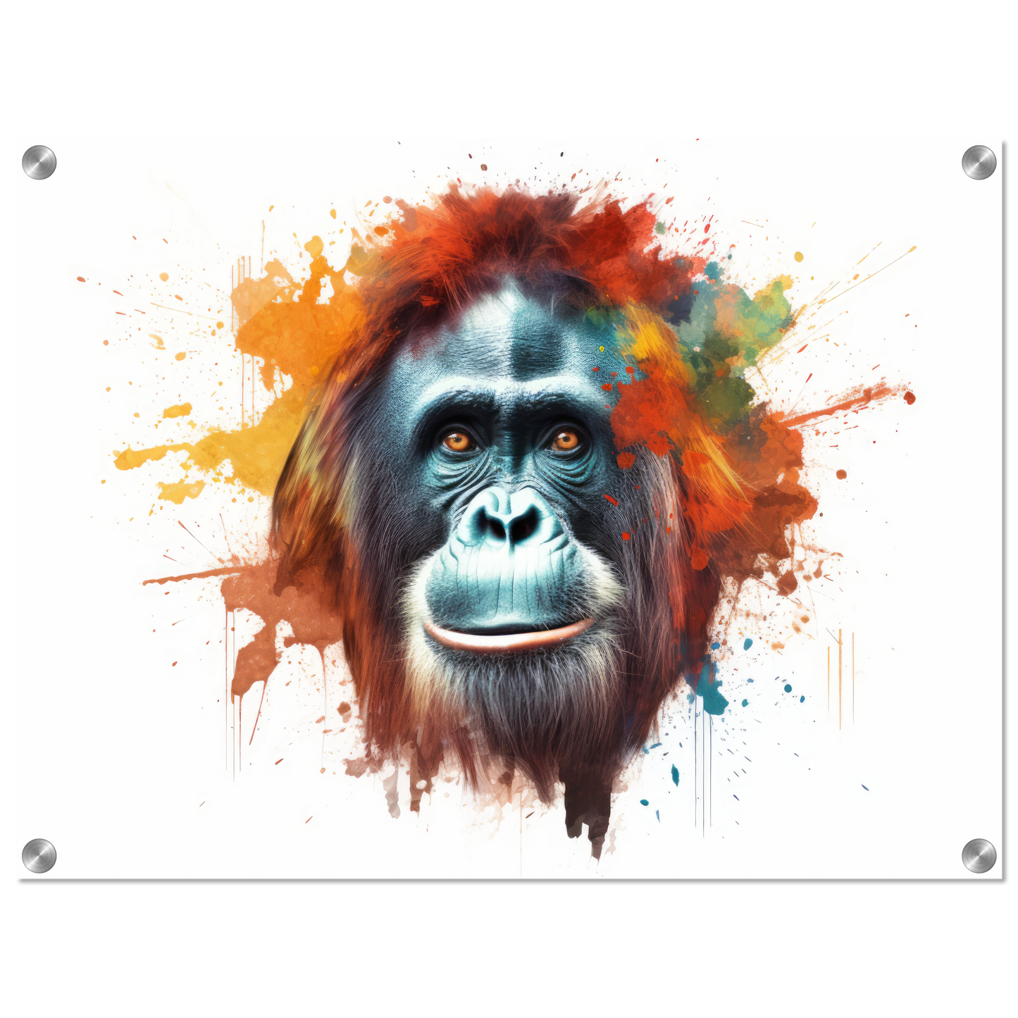 Orang Utan Affe Pop-Art (WILD79)