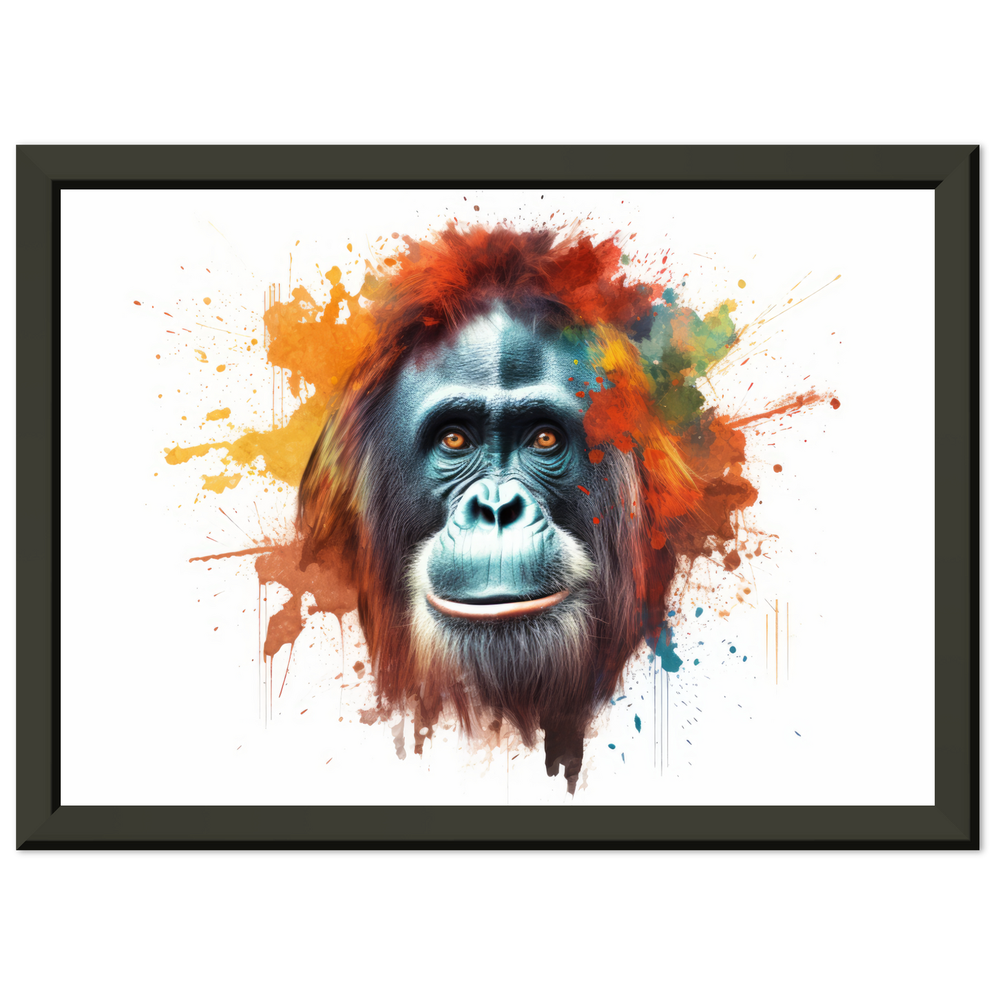 Orang Utan Affe Pop-Art (WILD79)