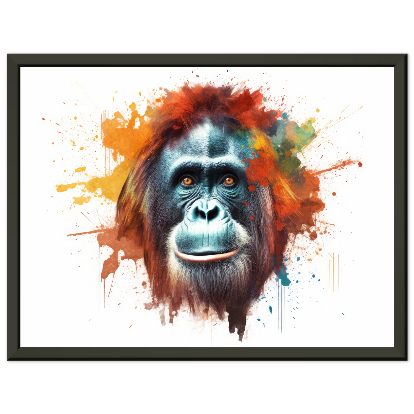 Orang Utan Affe Pop-Art (WILD79)