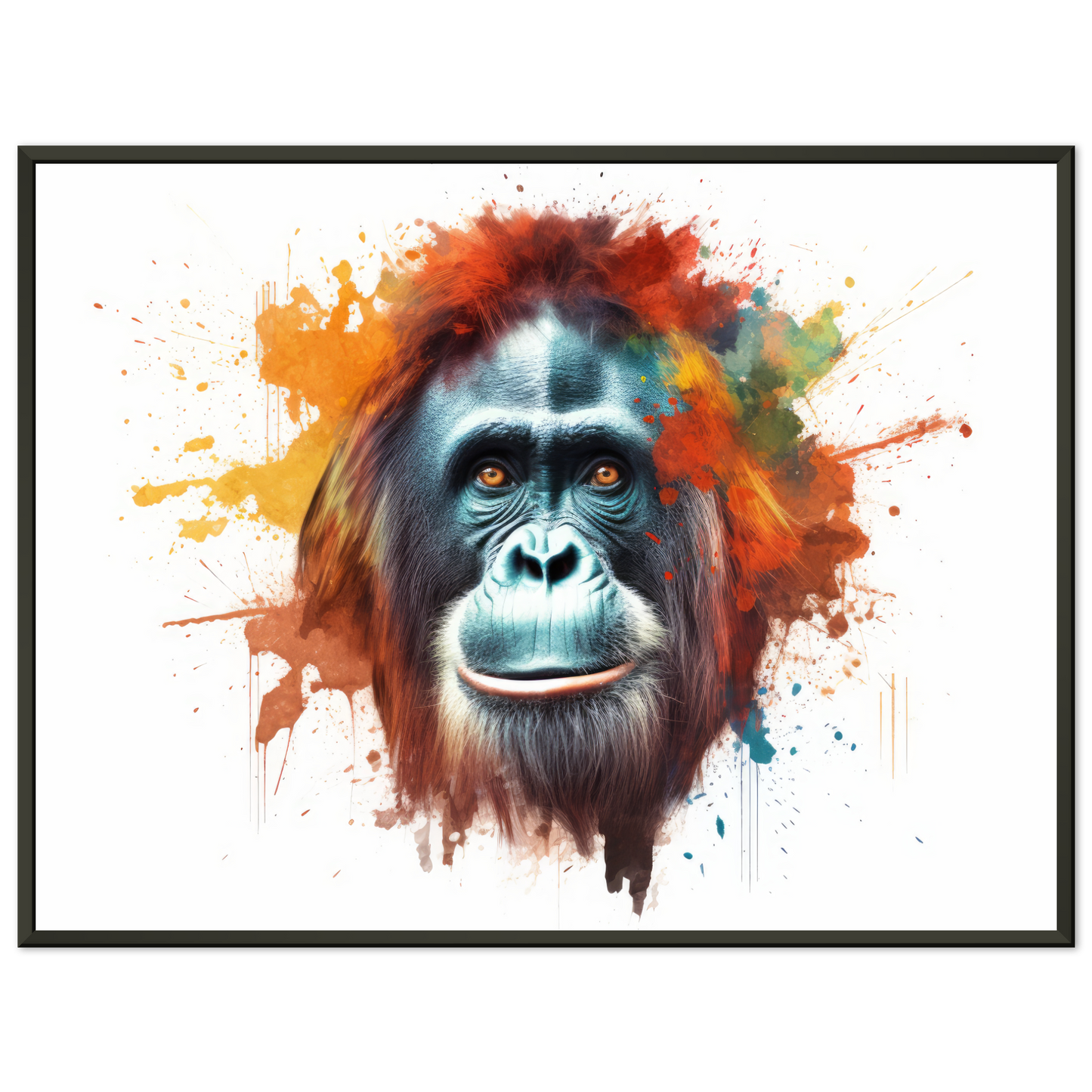 Orang Utan Affe Pop-Art (WILD79)