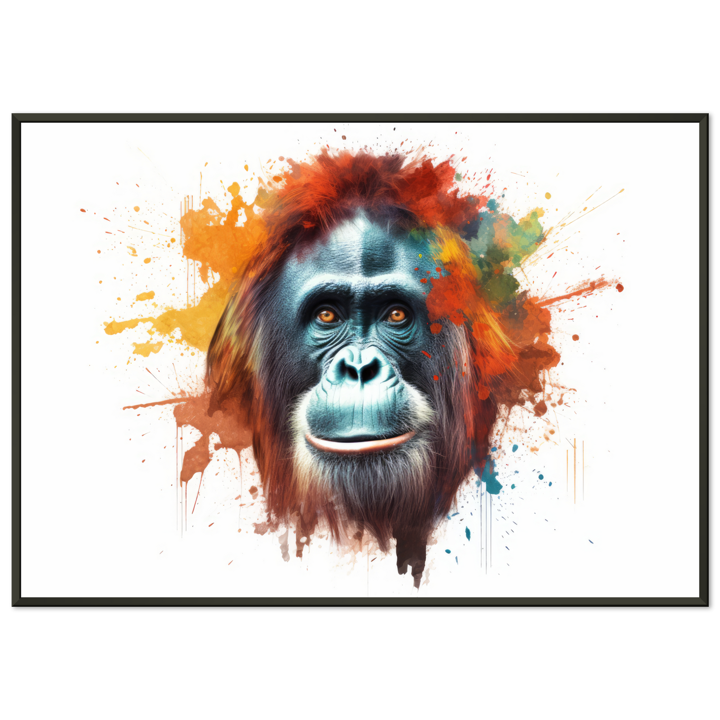 Orang Utan Affe Pop-Art (WILD79)