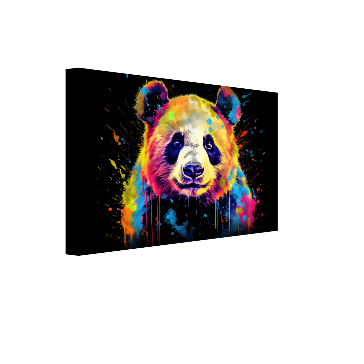 Panda Pandabär Pop-Art (WILD81)