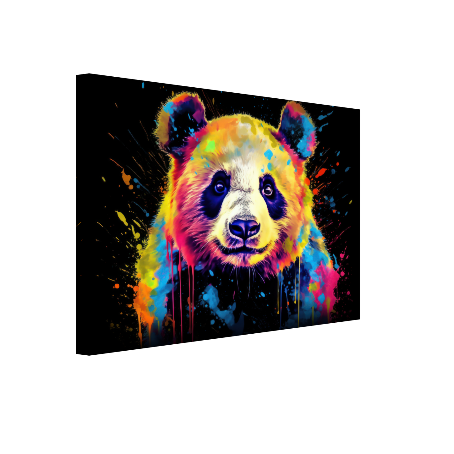 Panda Pandabär Pop-Art (WILD81)