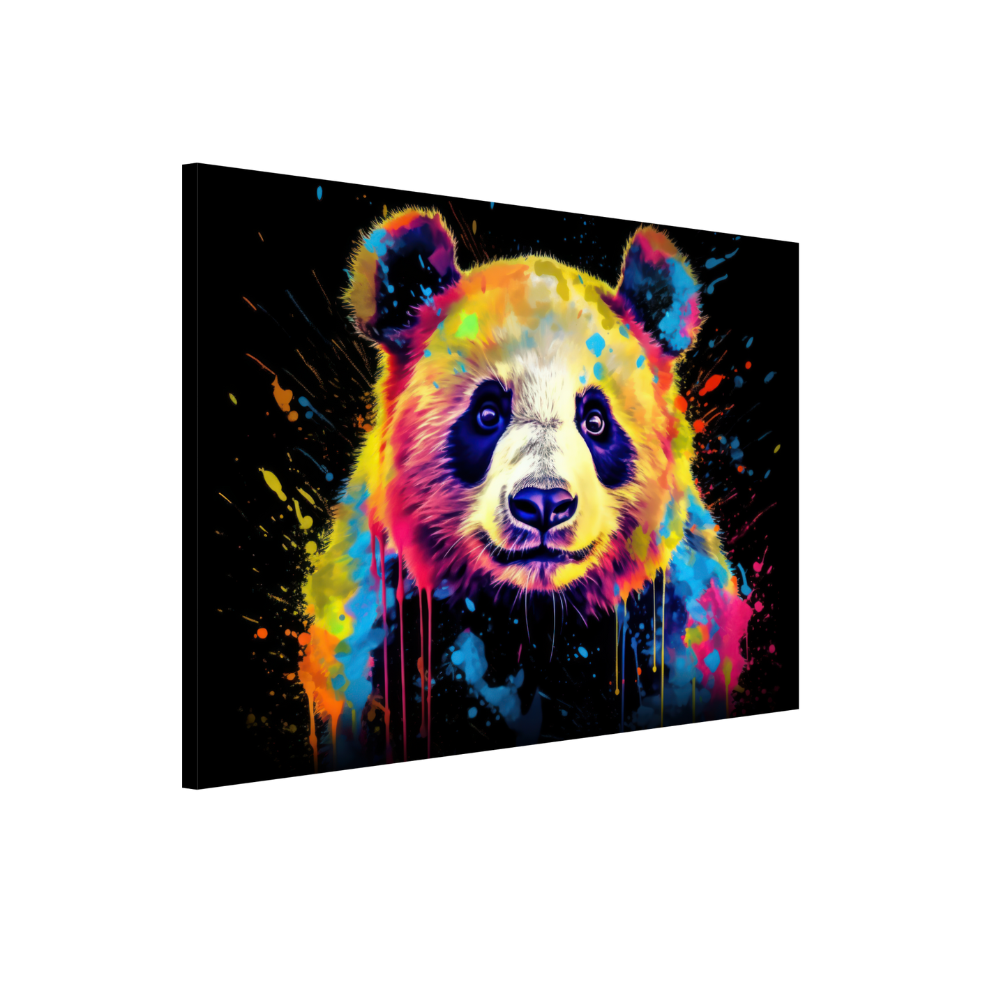 Panda Pandabär Pop-Art (WILD81)