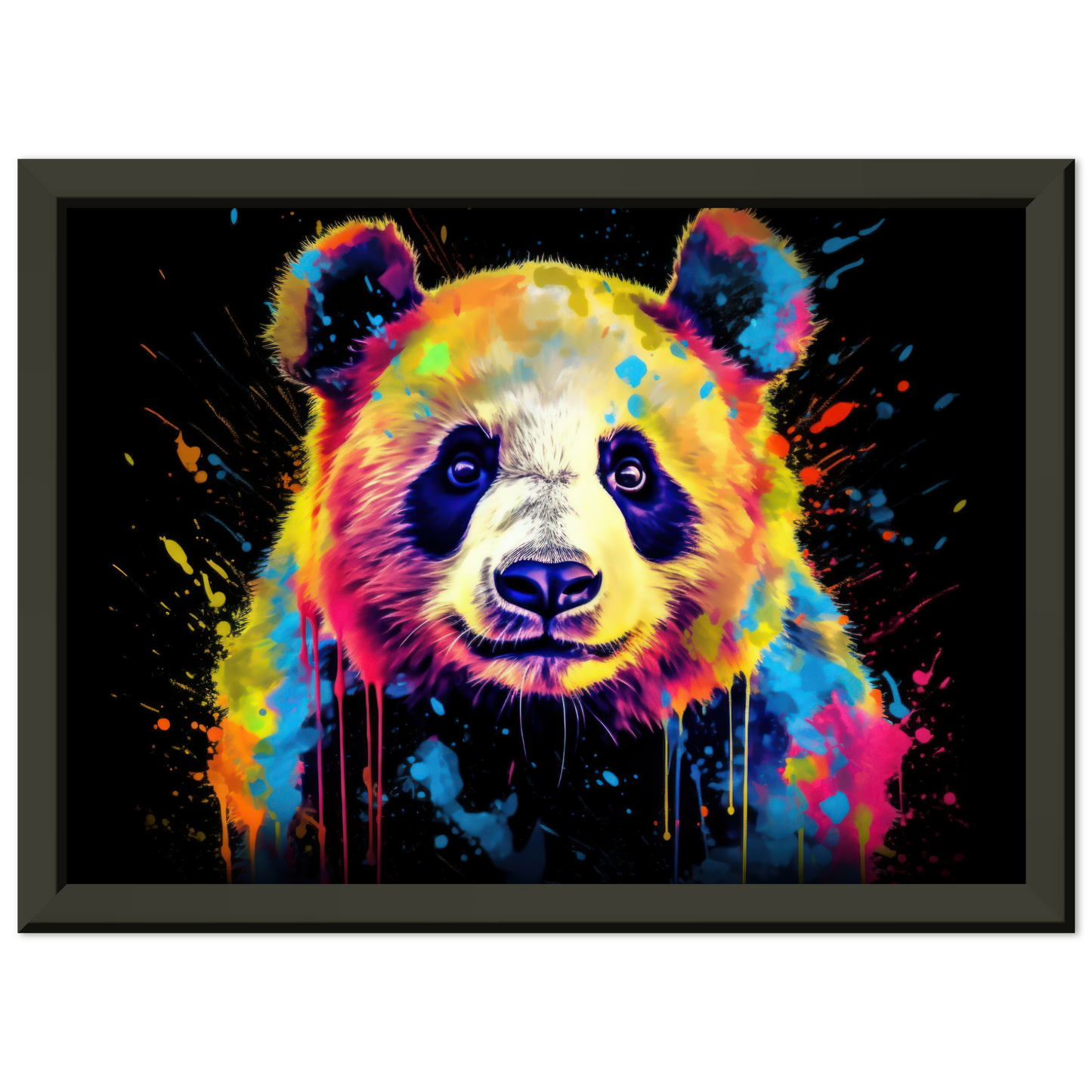 Panda Pandabär Pop-Art (WILD81)