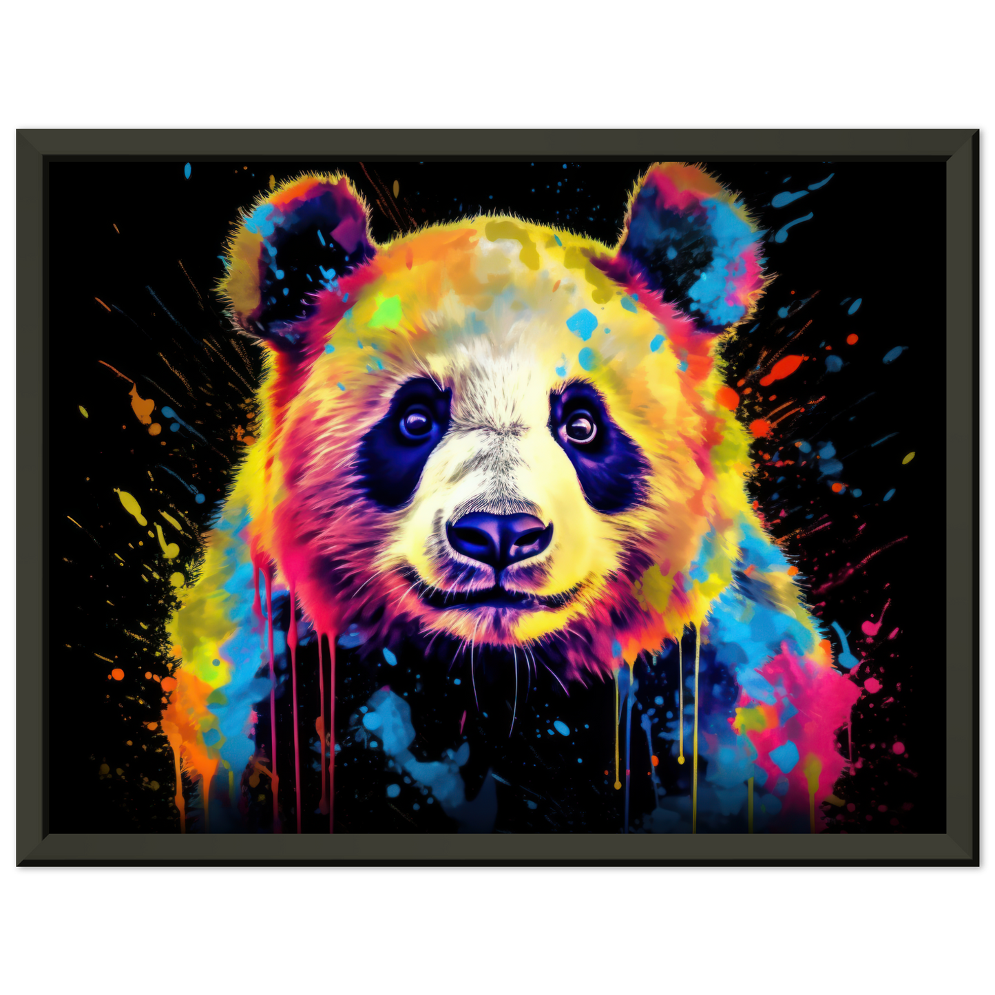 Panda Pandabär Pop-Art (WILD81)