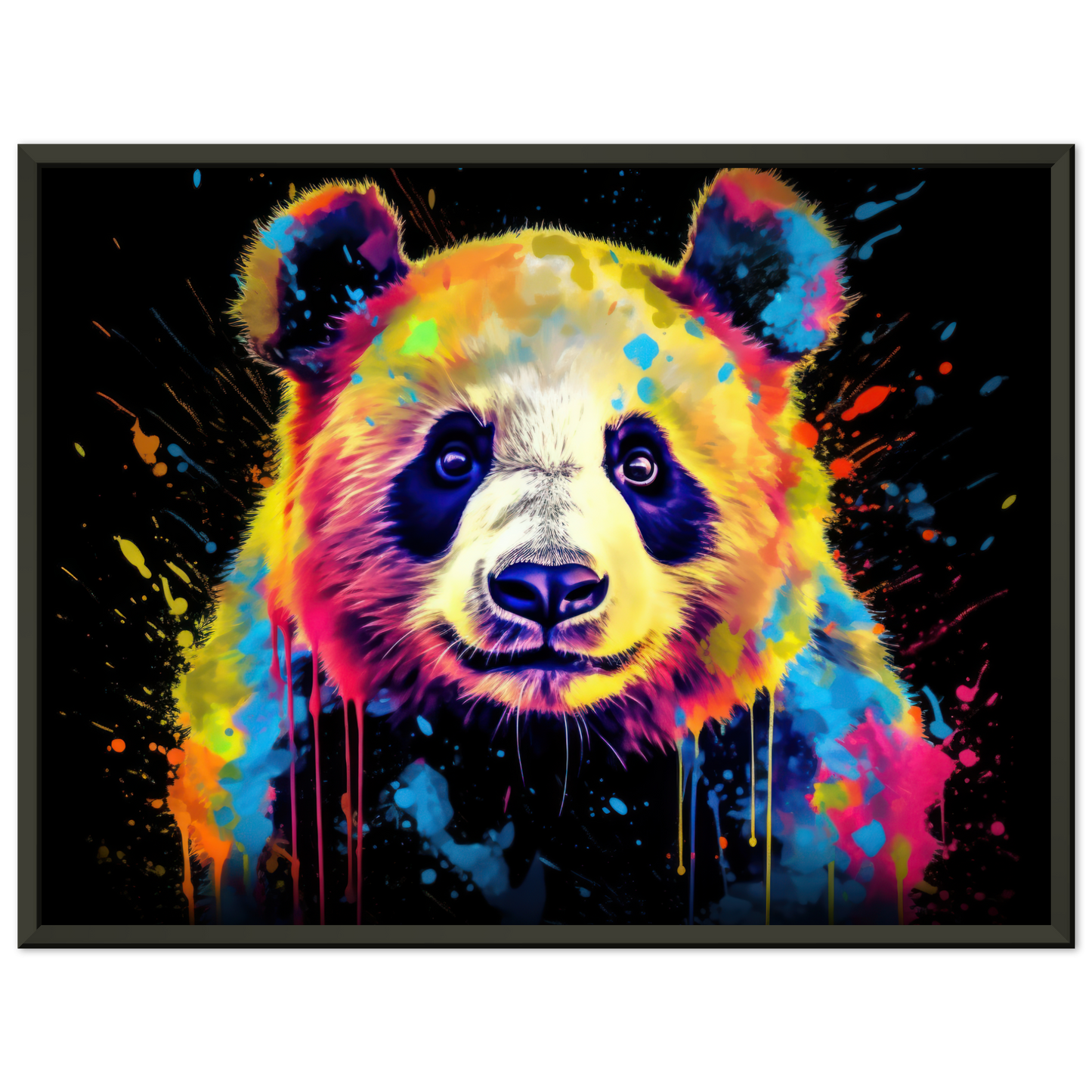 Panda Pandabär Pop-Art (WILD81)