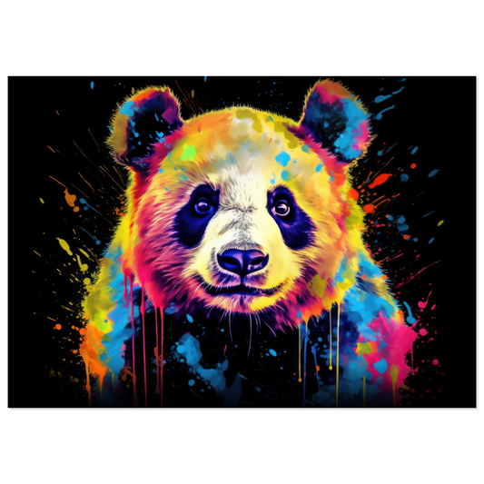 Panda Panda Bear Pop Art (WILD81)
