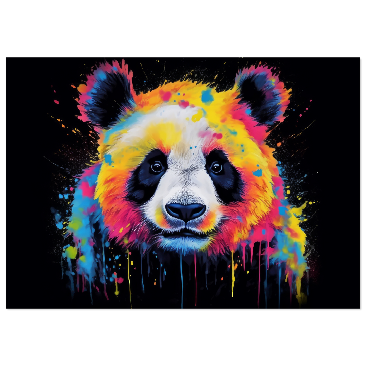 Panda Panda Bear Pop Art (WILD82)