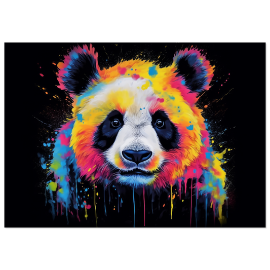 Panda Panda Bear Pop Art (WILD82)