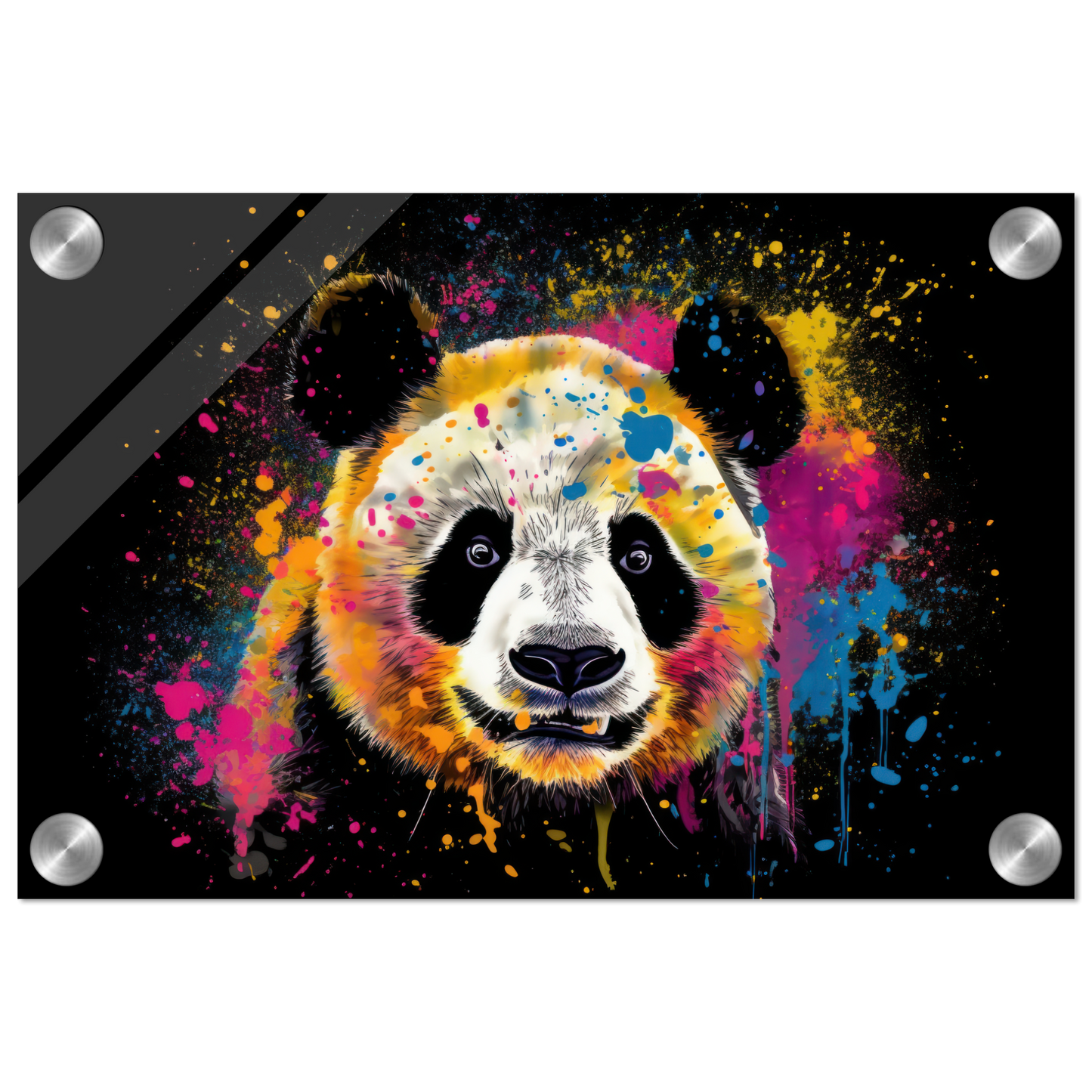 Panda Pandabär Pop-Art (WILD83)