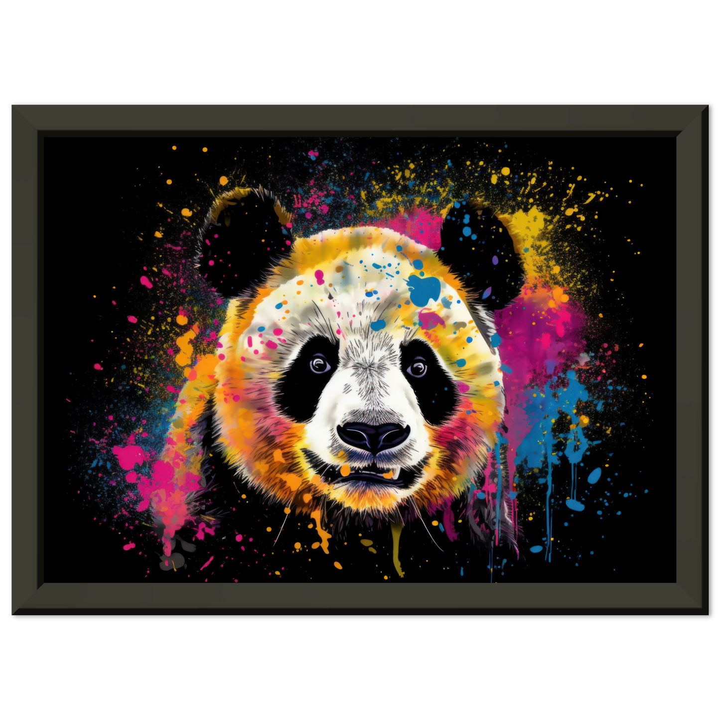 Panda Pandabär Pop-Art (WILD83)