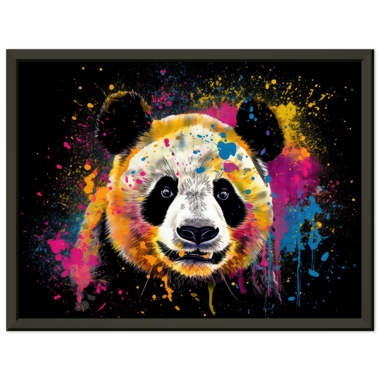 Panda Pandabär Pop-Art (WILD83)