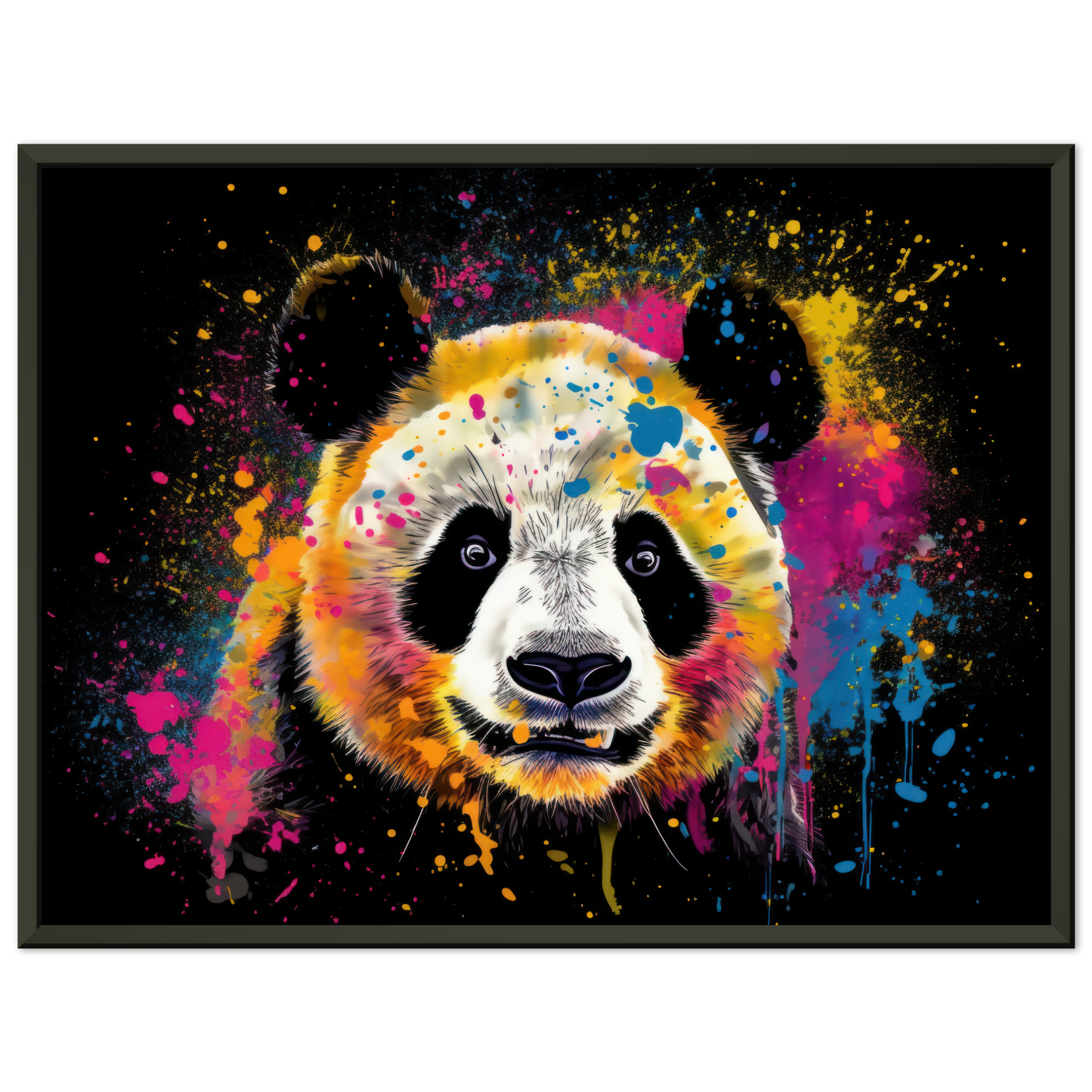 Panda Pandabär Pop-Art (WILD83)