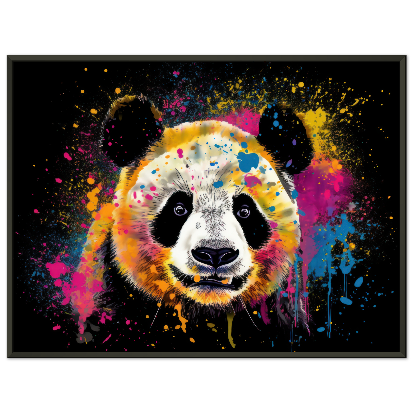 Panda Pandabär Pop-Art (WILD83)
