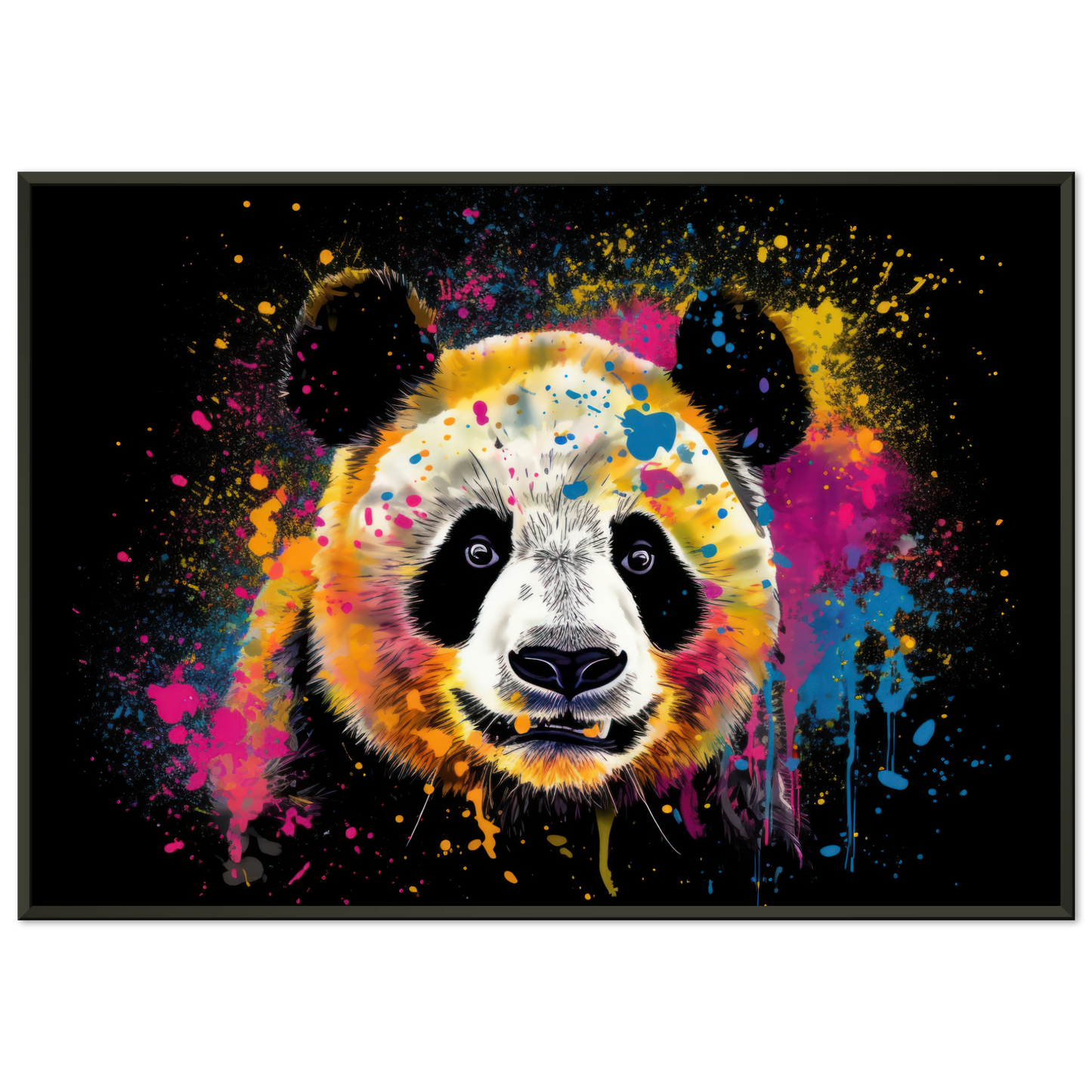 Panda Pandabär Pop-Art (WILD83)