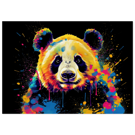 Panda Panda Bear Pop Art (WILD84)