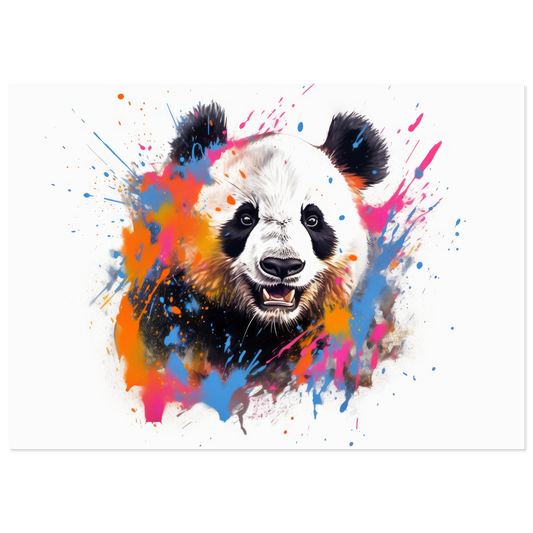 Panda Panda Bear Pop Art (WILD86)