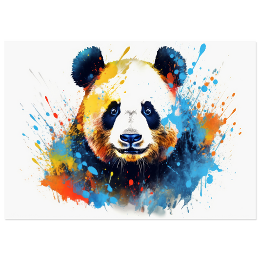 Panda Panda Bear Pop Art (WILD88)
