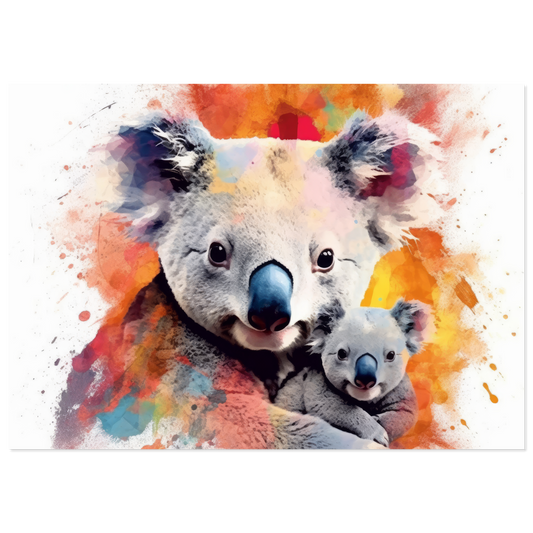 Koala koala bear pop art (WILD91)
