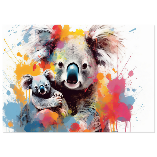 Koala koala bear pop art (WILD92)